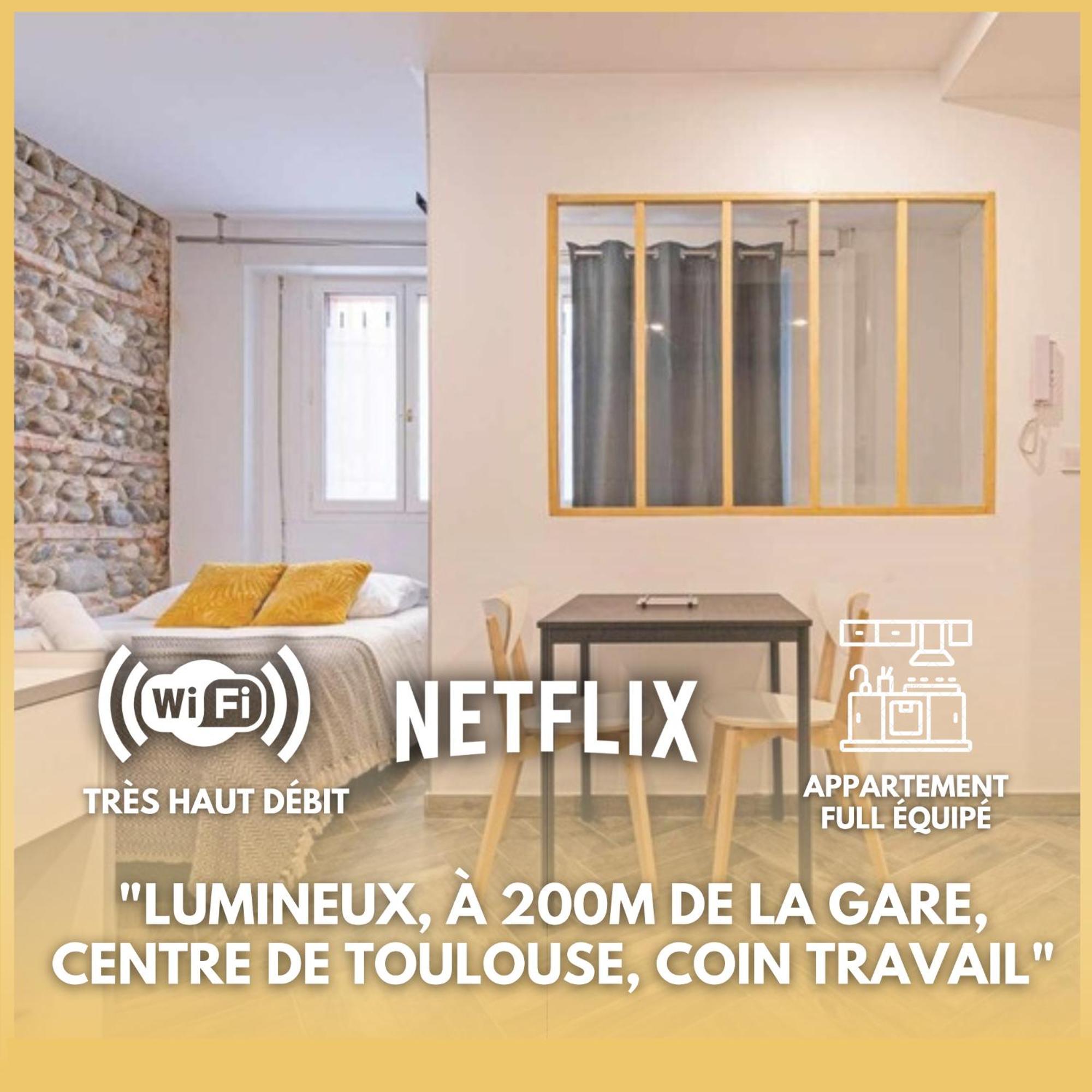 Ferienwohnung Moderne - Centre - Gare Matabiau Toulouse Exterior foto